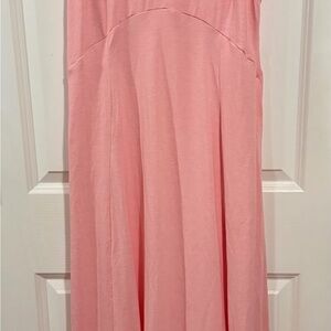 Pink Maxi Skirt